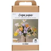 Creativ Company CC Startersset Crêpepapier Bloemen Lenteboeket