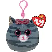 TY Squish a Boo Clips Kiki Cat, 8cm