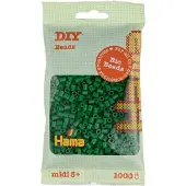 Toymax bio strijkkralen - groen (010), 1000st.