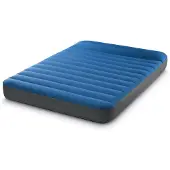 Intex DuraBeam TPU camping luchtbed met ingebouwd kussen - blauw, 137 x 191 x 22 cm