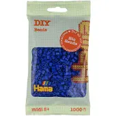Toymax bio strijkkralen - blauw (008), 1000st.