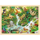 Sonstige Verlage Puzzel: In het jungle-thema