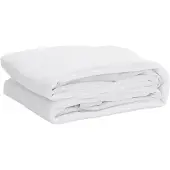 vidaXL Matrasbeschermer waterdicht 140x190 cm wit