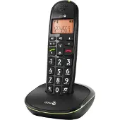 Doro Phone EASY 100W: Draadloos telefoon met lage stralingsuitstoot, nummerweergave, 10 uur spreektijd, 4 dagen stand-by, handsfree functie, DECT