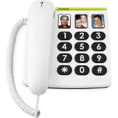 Doro PhoneEasy 331ph, Telefoon, Wit