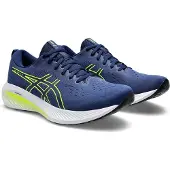 Asics Gel-Excite 10 hardloopschoenen blauw/geel heren || Maat: 46.1/2