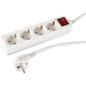 VB Extend Stekkerdoos | TCD 4V + RA 3 meter 3x1.5mm² wit + schakelaar