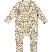 Your Wishes baby boxpak met all over print wit/bruin/groen Jongens Katoen Ronde hals - maat 50