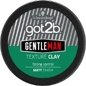 Got2b Men Gentleman Texture Clay - Haarstyling - Haarwax - Matte Look - Sterke Fixatie - Voordeelverpakking - 6 x 100 ml