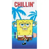 Spongebob Strandlaken, Chillin' - 70 x 140 cm - Katoen