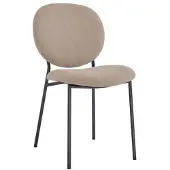 Fonq Loop Eetkamerstoel Chenille - Taupe