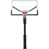 Prosport Basketballmand voor in de grond, hoogte 2,3-3,05 meter