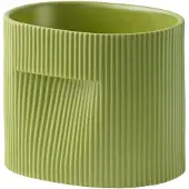 Muuto Bloempot Ridge Moss Green 15 cm