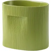Muuto Ridge Planter 24 cm | Moss Green