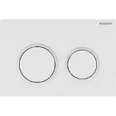 Geberit Omega20 - Bedieningsplaat, wit 115.085.11.1