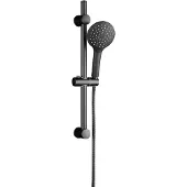 Schutte RAVEN Doucheset Met Handdouche - 70 cm Glijstang - 3 Standen - Mat Zwart
