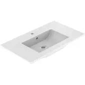 Allibert Wastafel primo 80,5x1,8x46,2 cm glanzend wit
