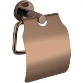 Best design Dijon toiletrolhouder met klep sunny bronze