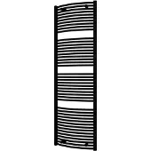Boss & Wessing Designradiator bws odro gebogen met zijaansluiting 180,8x58,5 cm 1112 watt antraciet metallic