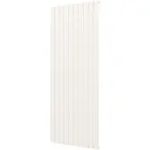 Plieger Designradiator cavallino retto enkel 1666 watt middenaansluiting 200x75,4 cm mat wit