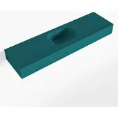 Mondiaz LEX Smag vrijhangende solid surface wastafel 110cm. Positie wasbak midden