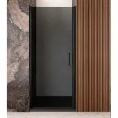 Lacus Nisdeur giglio evo 1 klapdeur 90x200 cm rookglas zwart