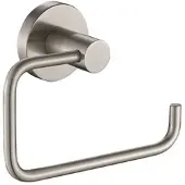 Plieger Vigo Wc Rolhouder – Toiletrolhouder Zonder Klep – Met Schroeven – 10 jaar garantie – Geborsteld Chroom