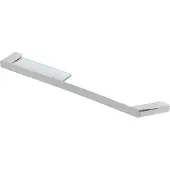 Geesa Handdoekrek Met Planchet Shift Chroom met Transparant Glas