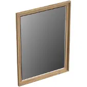 Forzalaqua Spiegel Reno 59.5x2x80 Cm Eiken Oyster
