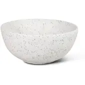 Globo Waskom t-edge rond 37x16 cm zonder overloop graniglia grigio
