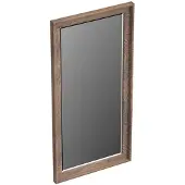 Forzalaqua Spiegel Reno Rechthoek 40x2x80 Cm Eiken Havanna