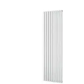 Boss & Wessing Handdoekradiator Siela enkel 1800 x 462 mm Zilver metallic