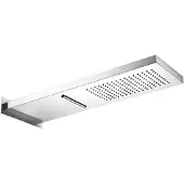 Hotbath Opbouw Hoofddouche Archie Wandmodel met cascade RVS