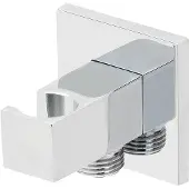 Boss & Wessing Bws luxe doucheaansluiting met opsteek vierkant 1/2 chroom