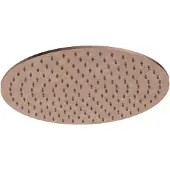 Hotbath Hoofddouche cobber opbouw 30 cm geborsteld koper pvd