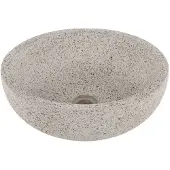 Differnz Lauren waskom 40cm terrazzo zwart/wit