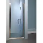 Sanilux Nisdeur davos klapdeur met profiel 100x200 cm 6mm veiligheidsglas