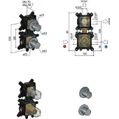 Hotbath HBCB7009 inbouwdeel