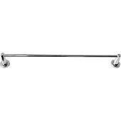 Sanicare Handdoekhouder Magnetisch Inkortbaar 60cm Rond Chroom