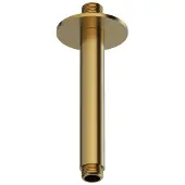 Hotbath ACE plafondarm 15cm messing geborsteld PVD