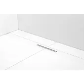 Easy drain Douchegoot r-line clean 90 cm mat wit