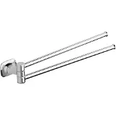 Metaform Aida Dubbel draaibare handdoekhouder 32cm, chroom