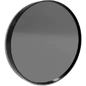 Martens & Meijer Badkamerspiegel Rond Miami Mat Zwart RVS Frame