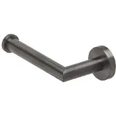 Geesa Nemox Toiletrolhouder / Reserverolhouder Zwart metaal geborsteld