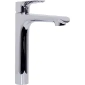 Boss & Wessing BWS Wastafelmengkraan Marta Eenhendel Hoog 26cm model Chroom