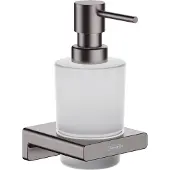 Hansgrohe Zeeppompje AddStoris Geborsteld Zwart Chroom