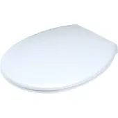 Pagette Rondo closetzitting met deksel Wit