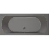 Xenz Lagoon badkuip 180x80x50cm antraciet