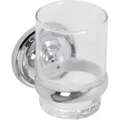 Plieger Bekerhouder Charleston Met Glas Chroom