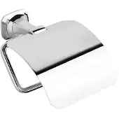 Metaform Aida Toiletrolhouder met afdekking, chroom